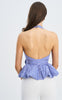Blue afternoon top