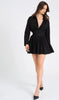 Black light mini dress
