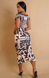 Akina midi dress