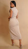 White Mocca midi set top/skirt pre-order delivered 9-4-25)