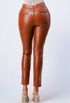 Fall Faux Leather Pants