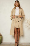 Lily Trench Coat / Skirt Set