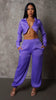 Purple Love Set Pant/ Top